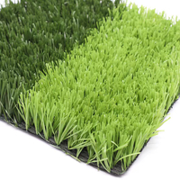 Campo de césped artificial de relleno de alta calidad verde para cancha de fútbol