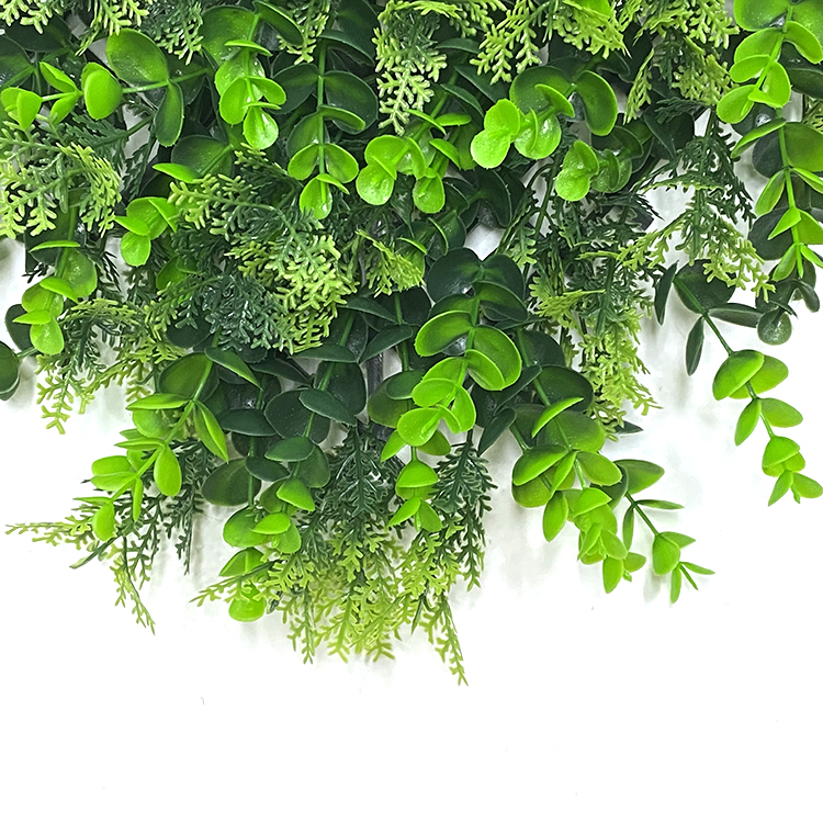 La planta vertical artificial impermeable de la pared del jardín artesona el paisaje del seto del boj para el jardín