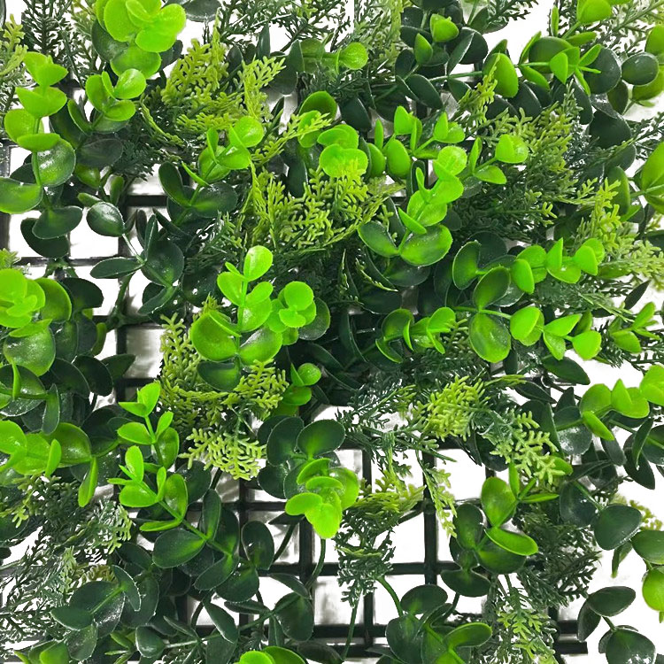 El verde ULTRAVIOLETA anti deja las plantas verticales artificiales desprendibles para la pared verde de la cerca